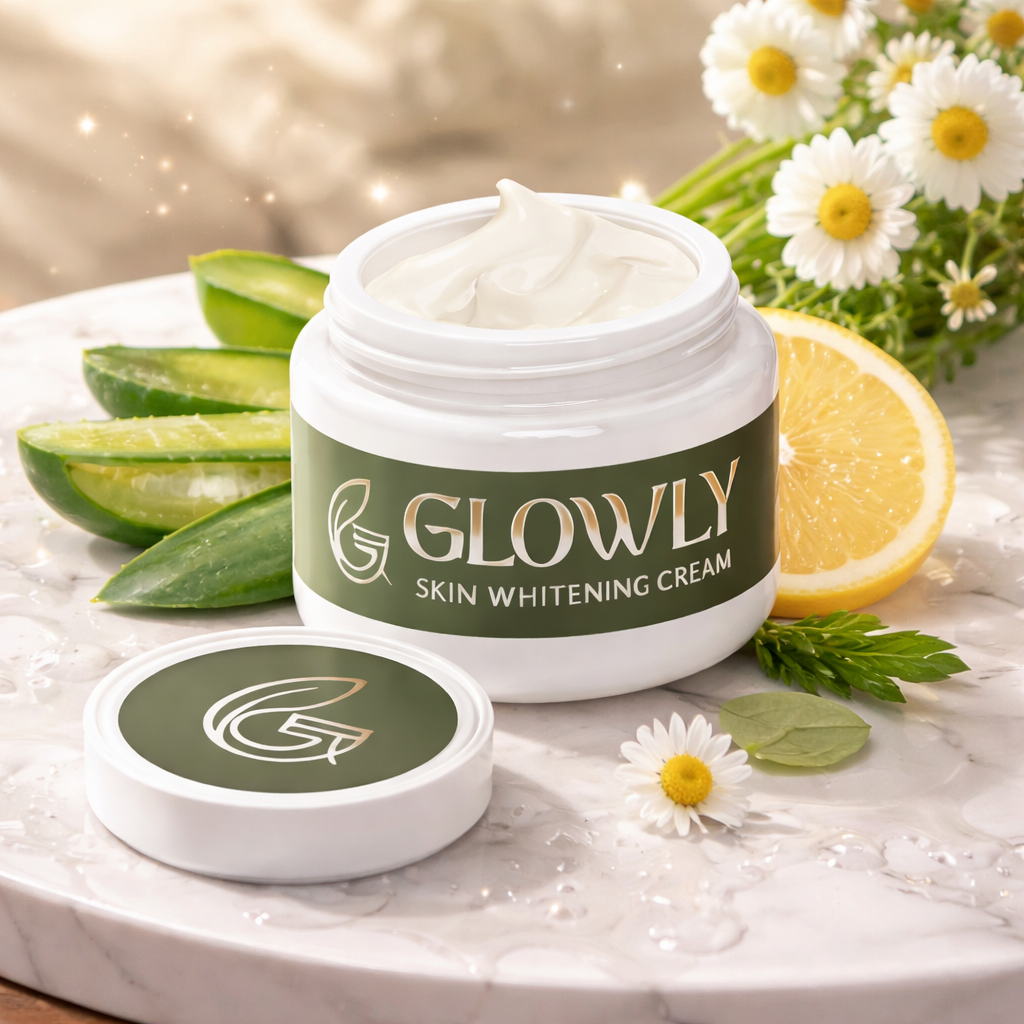 Glowly Skin Whitening Cream - Removes Dark Spots & Pigmentation (100% Natural Glow)