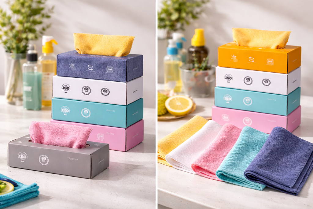 20 Pcs Magic Microfiber Cleaning Cloths