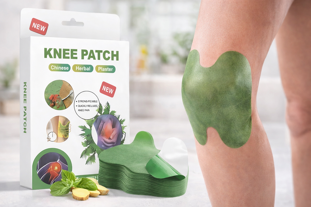 Herbal Knee Pain Relief Patches (10 Pcs)