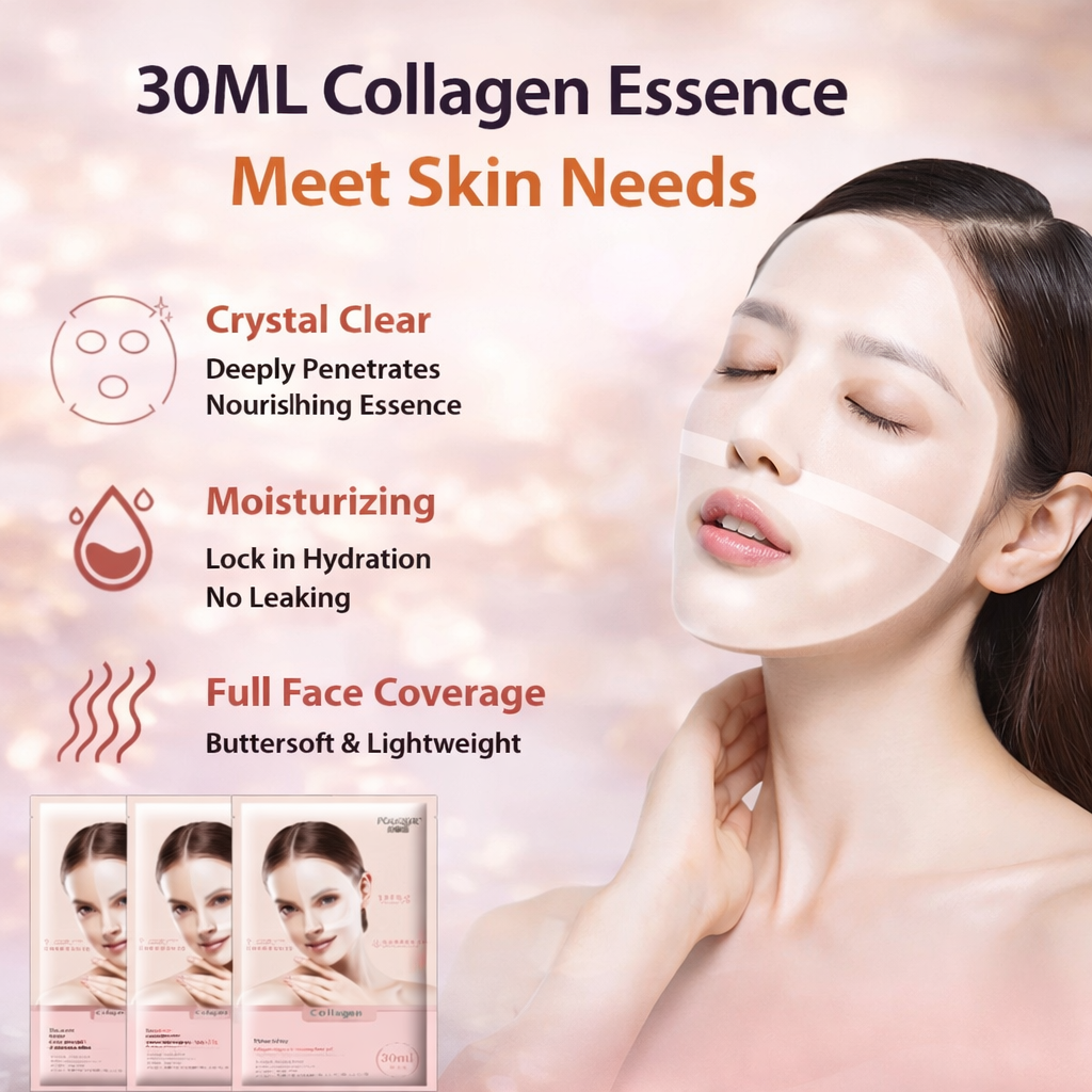 Water-sensitive Collagen Lotion Mask Box - 48pcs