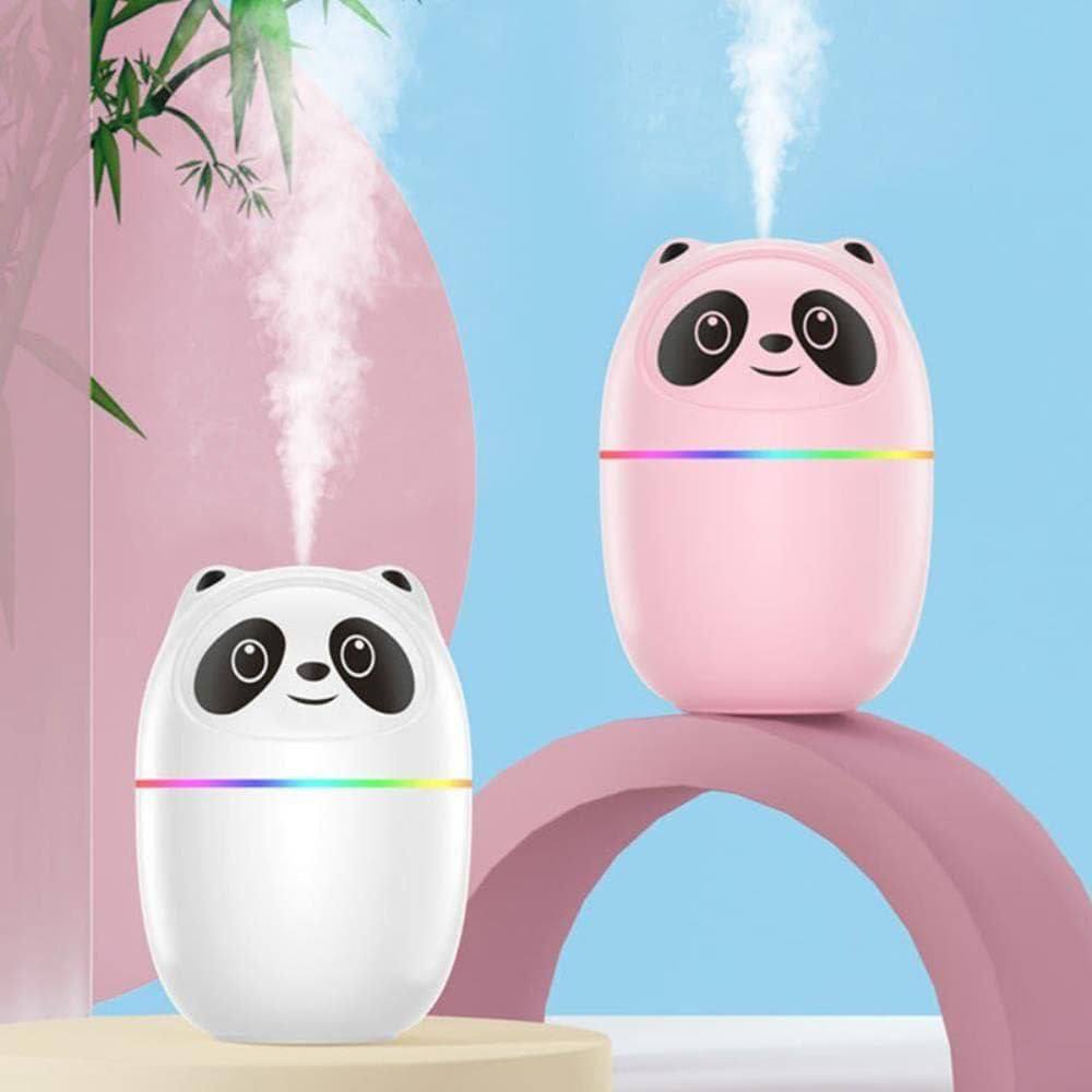 Cute Panda Humidifier with Night Light